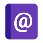 Address Book SVG Icon